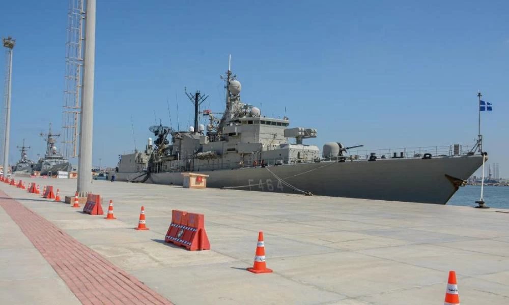 Κατέπλευσε στο λιμένα της Αλεξάνδρειας της Αιγύπτου η Φρεγάτα ΚΑΝΑΡΗΣ